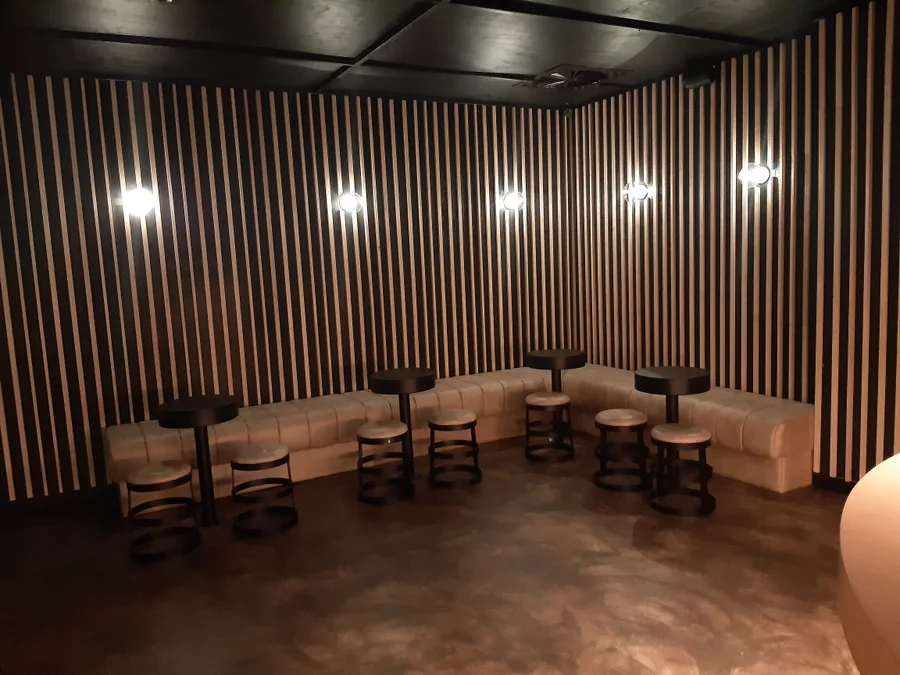 Upholstery work by Harry Taylor