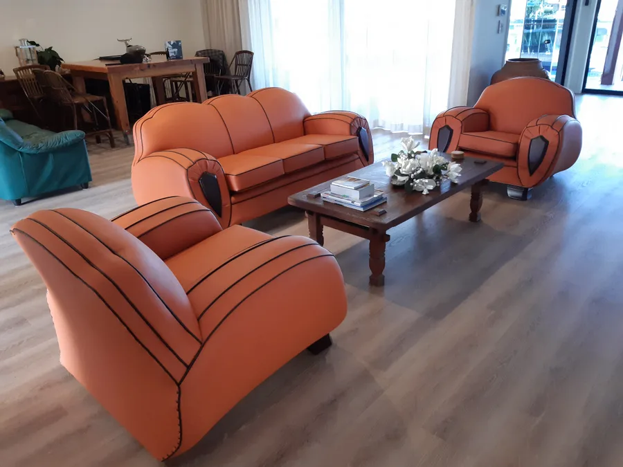 Upholstery work by Harry Taylor