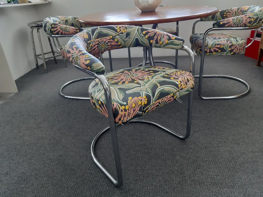 Upholstery work by Harry Taylor