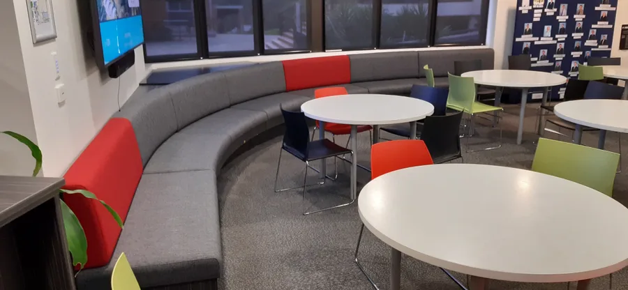 Upholstery work by Harry Taylor