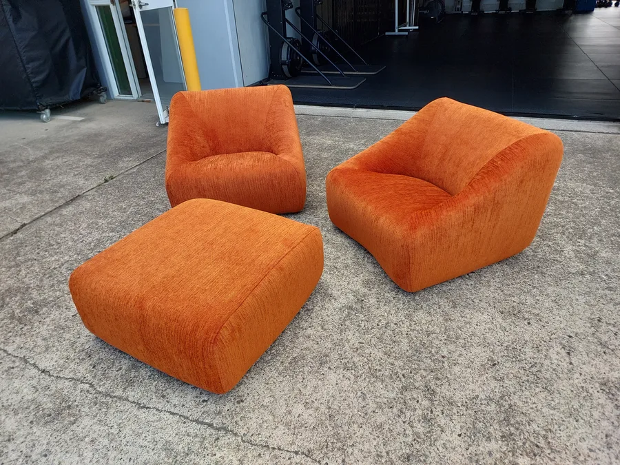 Upholstery work by Harry Taylor