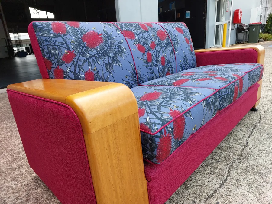 Upholstery work by Harry Taylor