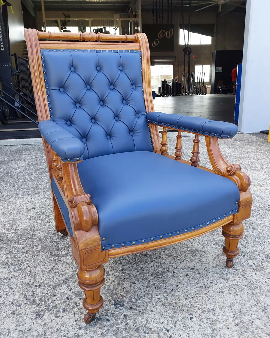 Upholstery work by Harry Taylor