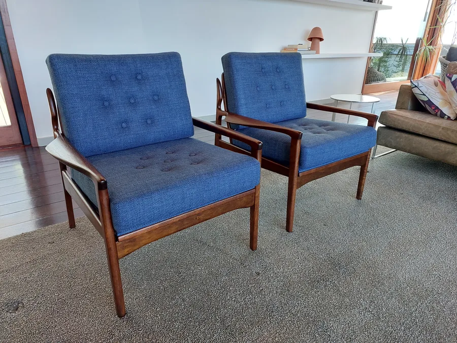 Upholstery work by Harry Taylor