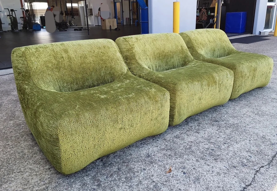 Upholstery work by Harry Taylor