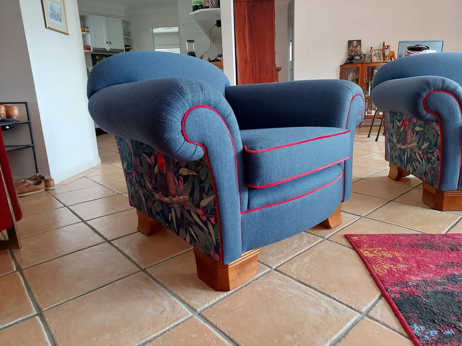 Upholstery work by Harry Taylor