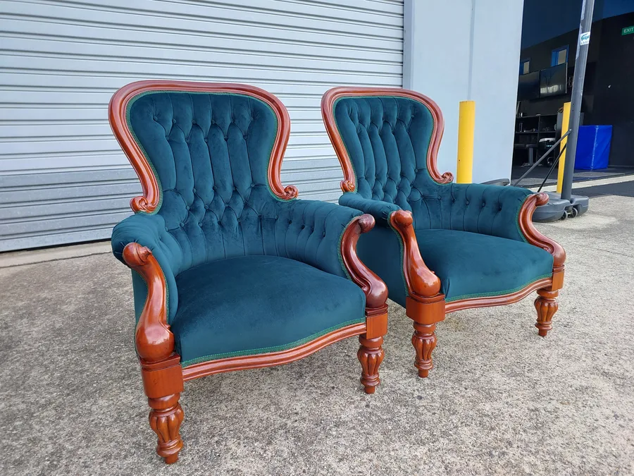 Upholstery work by Harry Taylor