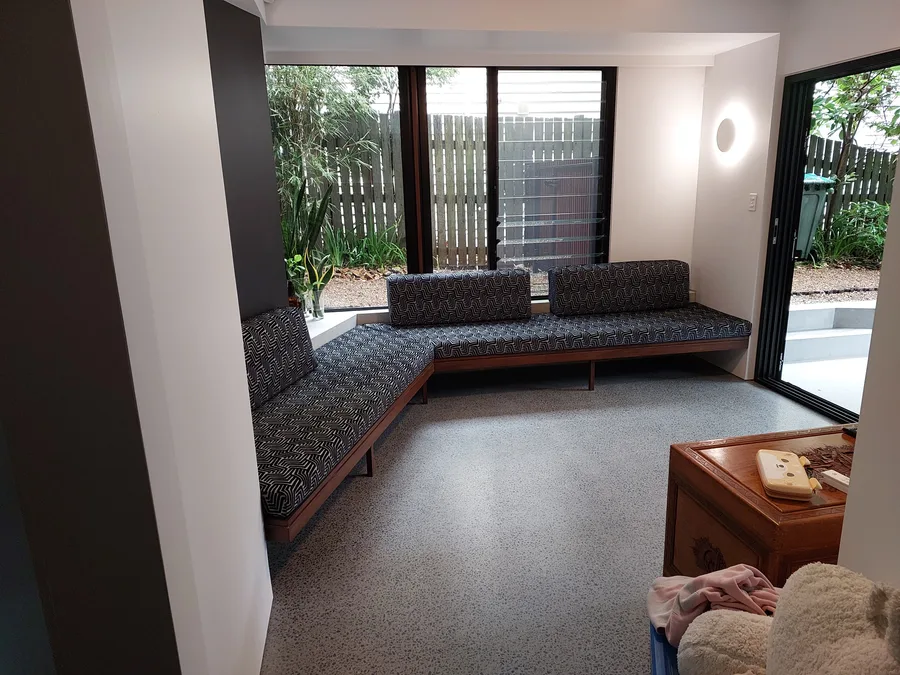 Upholstery work by Harry Taylor