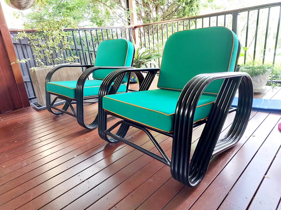 Upholstery work by Harry Taylor